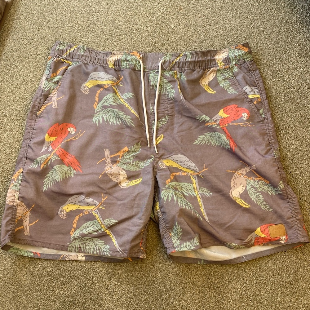 Brixton swim trunks board shorts XL